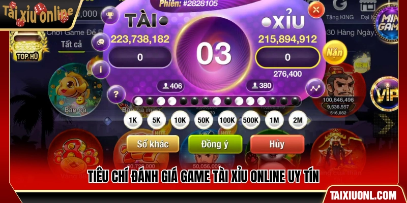 Các yếu tố dùng để nhận diện game tài xỉu online uy tín