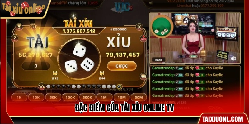 Những nét nổi bật của hình thức tài xỉu online tv