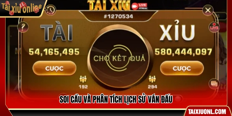 Phân tích cầu và xem lại lịch sử ván chơi