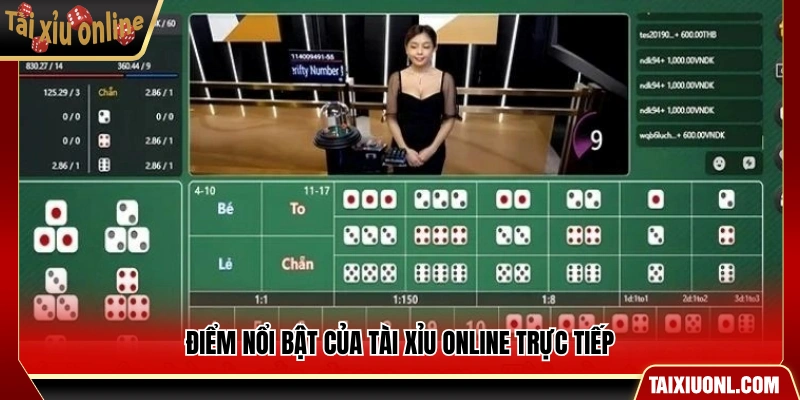 Những ưu điểm nổi bật của tài xỉu online trực tiếp